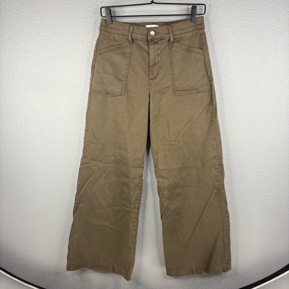 Evereve Pants - Evereve Brown Wide Leg Soft & Strechy Pants